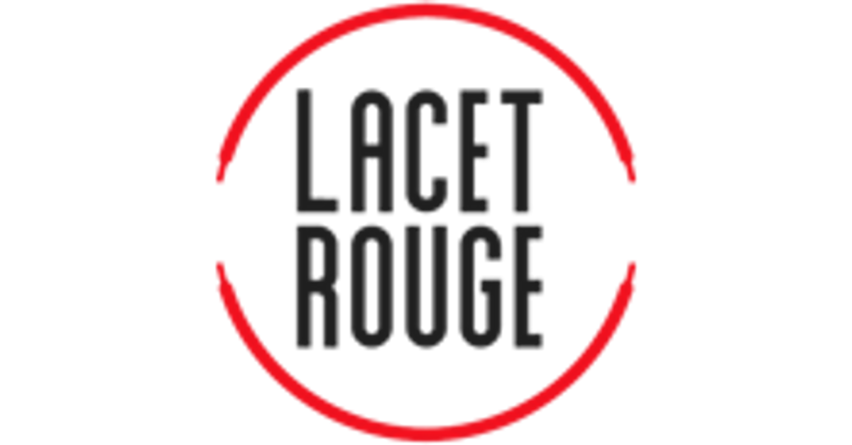 Lacet rouge hotsell